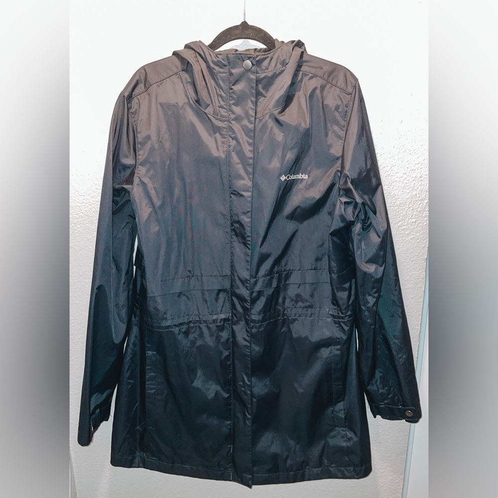 Columbia Black Rain Jacket